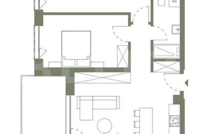 Comision zero! ERA by Hexagon apartament 3 camere, 2 bai, 72,7 mp - 2