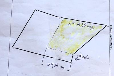 Teren intravilan 1425 mp-pretabil casa P+2E-Zona Drumul Tarpiului - 8