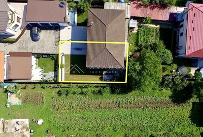Casă tip duplex retrasă de la strada principală, Gilău - 2