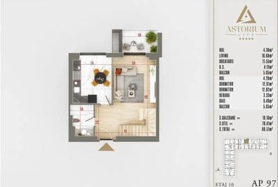 AP. 3CAM. DUPLEX SPATIOS-MUTARE IMEDIATA / ASTORIUM LIFE! - 5