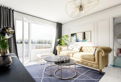 Apartament cu 3 camere decomandat în Tractorul