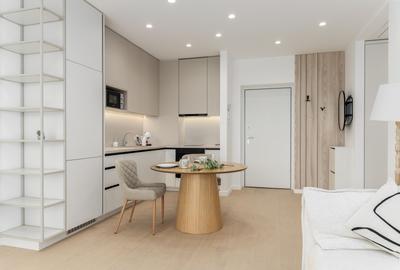 Apartament cu 2 camere, mobilat în Aviației