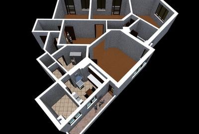 Apartament cu 5 camere decomandat în Universitate