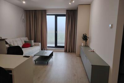 Apartament cu 2 camere semidecomandat, mobilat în Băneasa