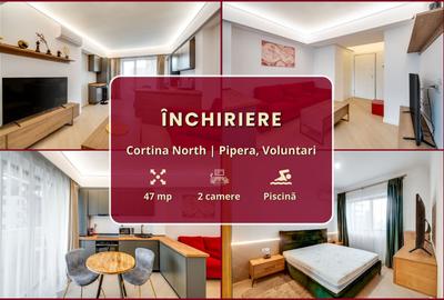Cortina North || 2 camere || Finisaje de lux || Parcare || Comision 0% - 2