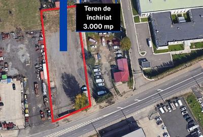 Teren de închiriat – 3.000 mp+ – la bulevard principal - 1