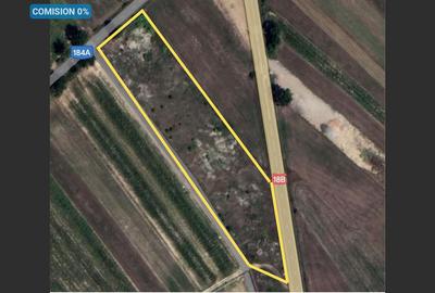 Teren de vanzare in Dumbravita 88 ari cu front la drumul national 18B - 1