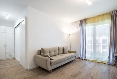 Apartament cu 2 camere semidecomandat, mobilat în Pipera