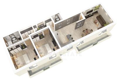 Apartament etaj 2 cu 78 mp utili 3 camere 2 bai parcare in D-na Stanca - 9