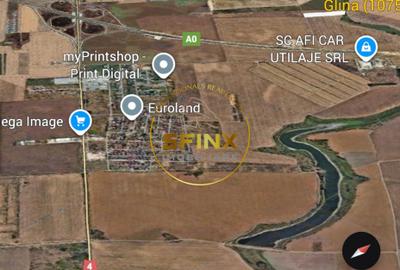 Teren intravilan Glina, Ilfov – 10750 mp, langa depozitele Megaimage, A0 - 5