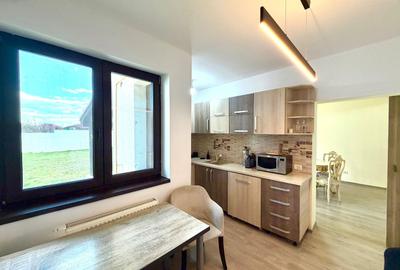 1100 e/ mp - Casa individuala  - 700 mp teren - la asfalt - Sacalaz - 4