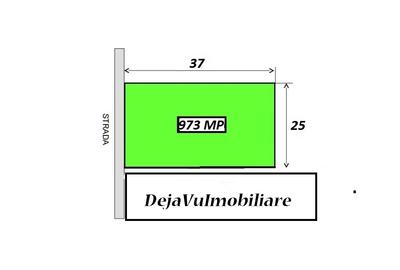 Teren Construcții intravilan de 973 mp, în Sisești