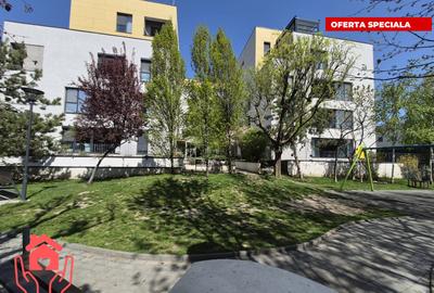 Apartament cu 2 camere semidecomandat, mobilat în Pipera