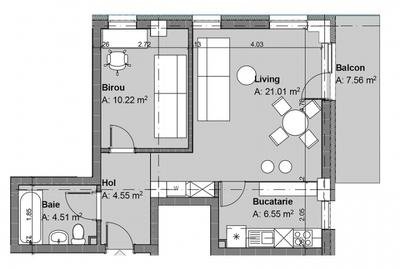 🏡 Apartament cu 2 camere decomandat – Freya Home, confort și eleganță - 2