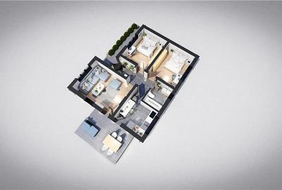 Casa cu 3 camere, 400mp, de vanzare in Miroslava-Ciurbesti. Comision 0 - 20