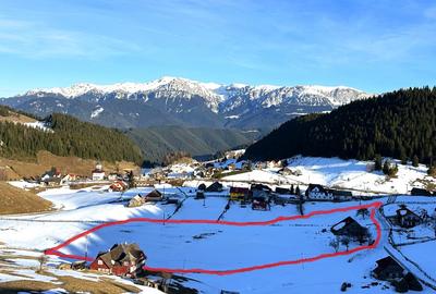 Teren intravilan 8400 mp, Fundata, zona Bran -  Moieciu - 1