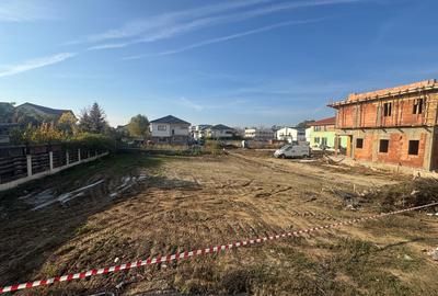 Teren dubla deschidere 875 mp -Sos.Cernica/Pantelimon - utilitati full - 1