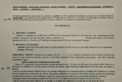 Otopeni Ferme teren intravilan 20000 mp deschidere 61,5 m - 5