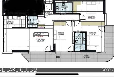 Apartament 4 camere Aviației Lux One - 2