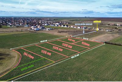Comision 0 - Teren intravilan 1128 mp -constr. blocuri P+2 - urbanism - 1