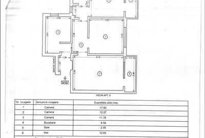Apartament 3 camere zona Casa de Cultura - 14