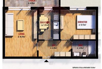 Apartamente noi in Fundeni- Dobroesti - 7