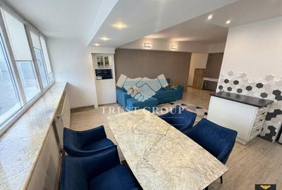 Apartament cu 3 camere semidecomandat, mobilat în Victoriei