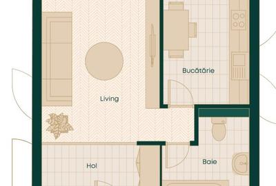 CENTRAL - Apartament decomandat in bloc nou intabulat - 6