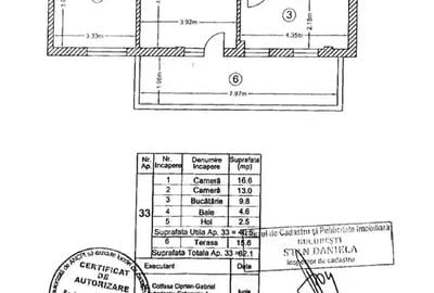 Chirie ap 2 camere, utilat si mobilat, loc de parcare , Th Pallady, - 4