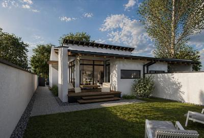 Duplex pe parter –  teren generos. Comision 0% - 3