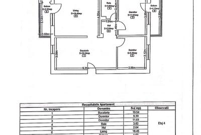 3 camere Mărăști | centrală proprie | 2 apt./etaj | parcare | 0% comision - 14