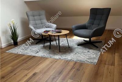 Penthouse 3 camere 2 bai parcare mobilat complet Turnisor Sibiu - 9