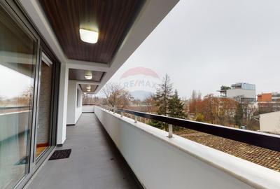 De inchiriat | Apartament 4 camere | Terasa 55 mp | Primaverii - 10