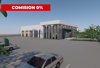 Fara comicion! Teren 10000 mp, front 60 m la DN, A/C HALA service auto, Iclod CJ - 1