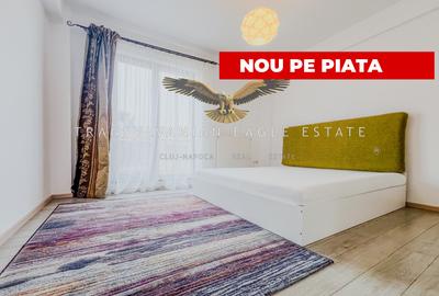 Apartament cu 3 camere semidecomandat, mobilat în Europa