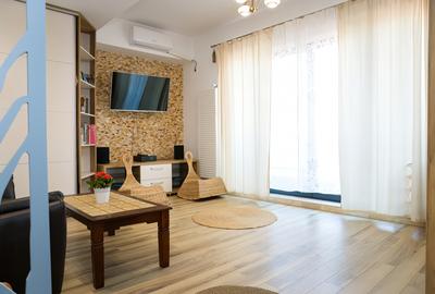 Studio Ultrafinisat| Terasă cu vedere Panoramică, Parcare și Boxă - 10