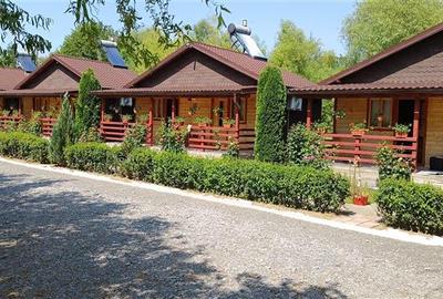 COMPLEX 5 CABANE DIN LEMN CU ACCES LA DUNARE + teren  in Podul Gornei, jud. CS - 2