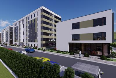 Apartament cu 2 camere semidecomandat în Nord