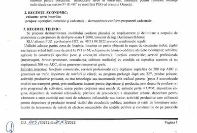 OMNIA-Proprietati alese. 2 loturi cu PUZ aprobat pentru case individuale. - 3