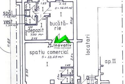 Spatiu comercial de inchiriat 80mp Sibiu Strand - 1