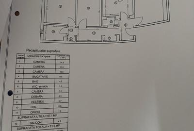 Apartament 3 camere Piața Rahova – Ispirescu, 72 mp, etaj 3/4 - 8