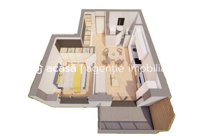 Apartament 2 camere NOUL BLOC R39 COMISION 0 ARED lânga AFI - 3