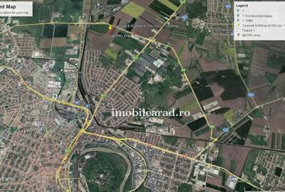 Teren intravilan 17.000 mp cu front la Centura intre Metro si 6 Vanatori - 6