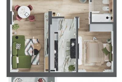 Apartament cu 2 camere tip Viena de vanzare in Prima Urbana 3-Oradea - 14