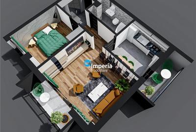Apartament 1 cam D, Bl nou, 42 mp - 3