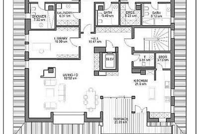 Penthouse 5 camere | LUX | 2 Parcari | 275 MP | Iancu Nicolae-Pipera - 12