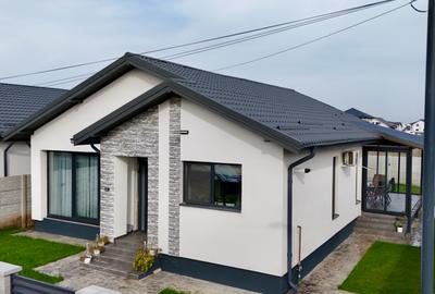 Casă individuală nouă de vânzare  parter | 4 camere | Berceni Ilfov | teren 420 - 1