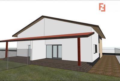 Duplex cu 3 camere, 76 mp utili si 300 mp teren, de vanzare in Sacalaz - 6
