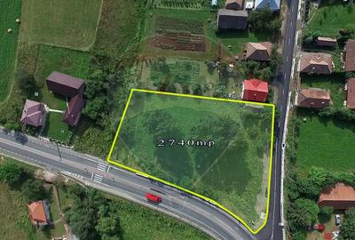 Teren 2,740mp Paniceni / Strada Principala - 1