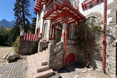 Vilă istorică de vânzare  Castel Aura Buzescu Bușteni  str. Victoriei nr. 11 - 17
